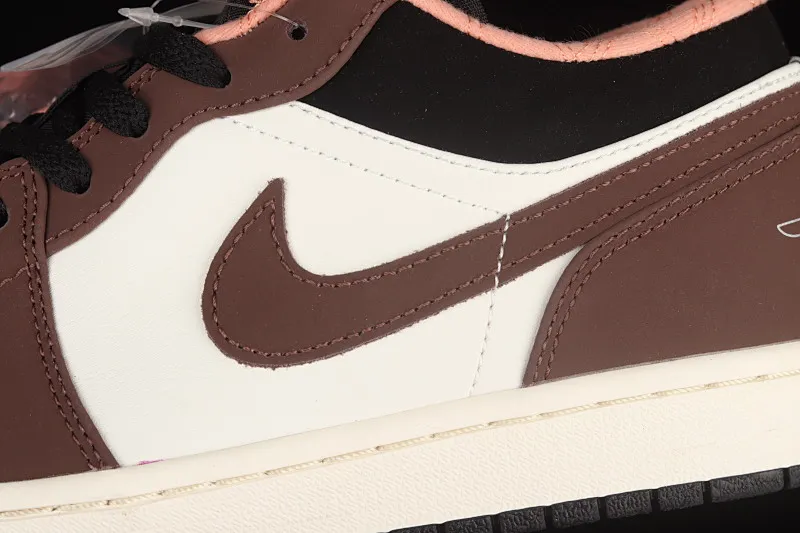 All categories Air Jordan Jordan series basketball shoes Air Jordan 1 Low G version pure original Air Jordan 1 Low AJ1 Joe 1 white brown low-top cultural leisure sports sneakers DC6991-200